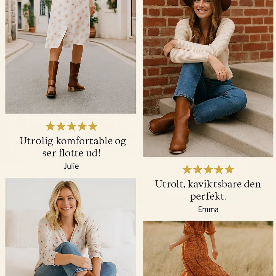Agnete Støvler | Elegant Komfort | Vanero