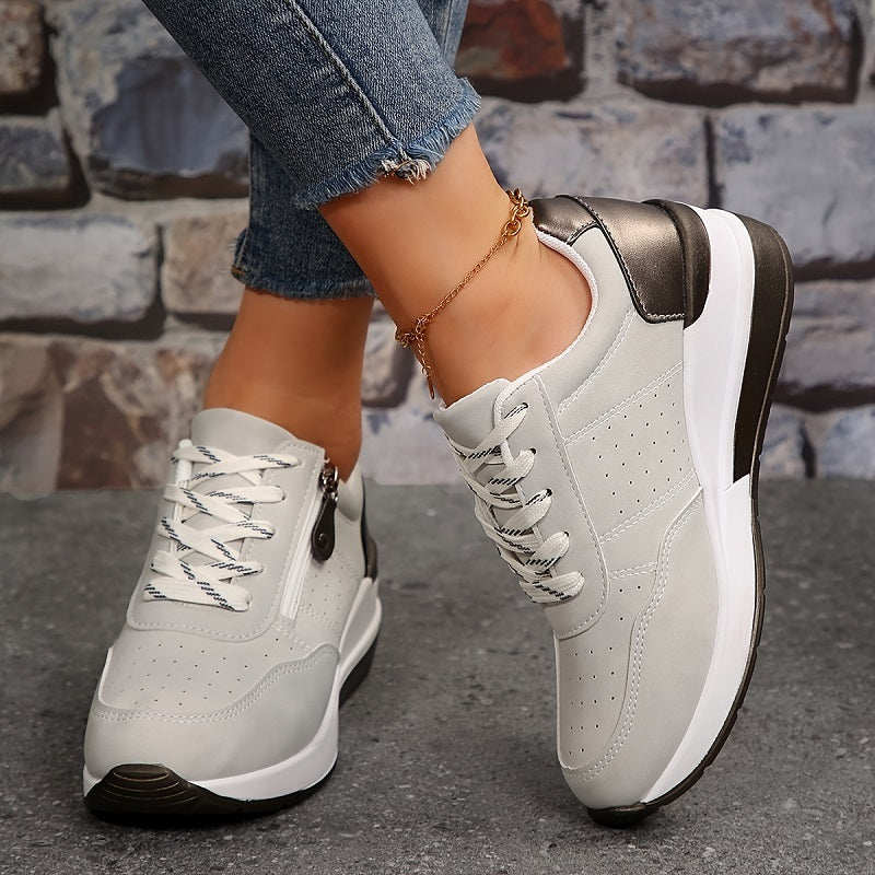 Kiara | Stilfulde Høje Sneakers l Vanero