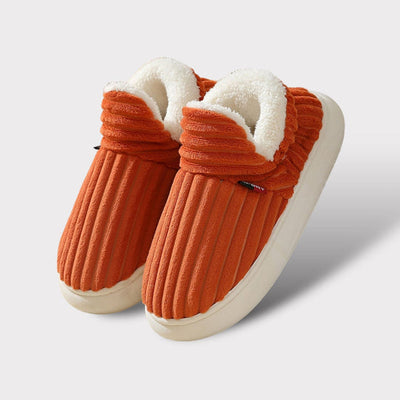 WarmSlipper l Cozy Skridsikre flade letvægtshjemmesko l Vanero
