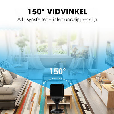 NovaGuard | Mini Trådløst HD-Sikkerhedskamera Uden Wi-Fi | Vanero