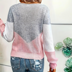 Dametrøje Uldstrik | Regular Fit Sweater | Rund Hals Design til Hverdags- & Køligt Vejr Brug | Vanero
