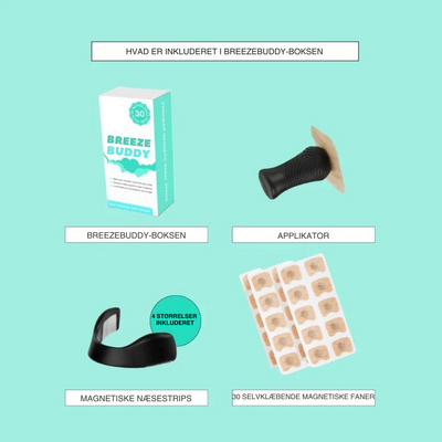 BreezeBuddy l Magnetic Nasal Strip l Vanero