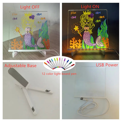 Drawing Light | Oplyste Fantasier Tegnebræt | Vanero