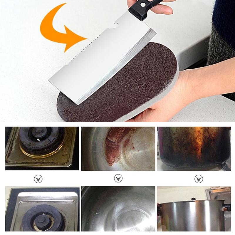 GripClean Ergonomisk Køkkensvamp l Effektiv Rengøring med Komfortabelt Greb l Vanero