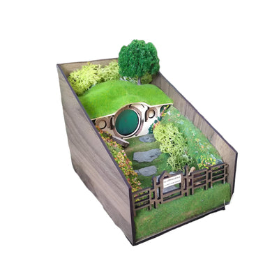 MiniScape Bogstativer | Håndlavede Dekorative Bogholdere med Mikrolandskabsdesign | Vanero