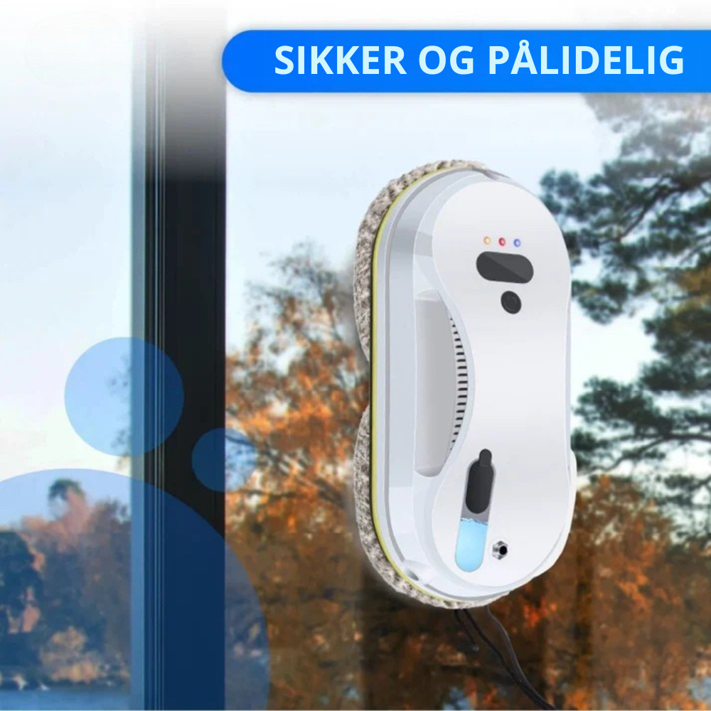 WindowSweep | Vinduesrobot Automatisk rengøring med sensorer og vandspray l Vanero