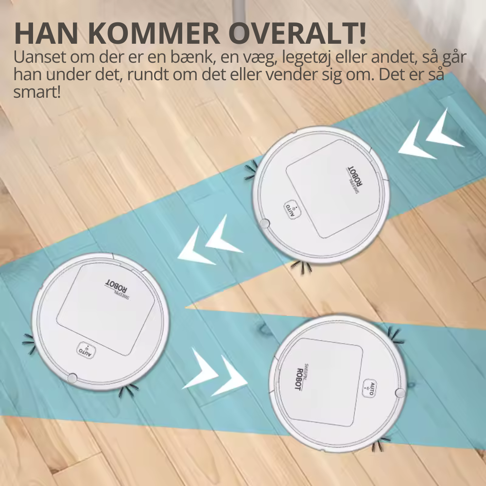 RobotSweeper | Altid et rent hus, uden at du behøver at gøre noget for det l Vanero