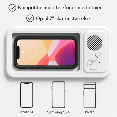 DropBoxx | Den første vandtætte Bluetooth-højttaler-telefontaske | Vanero