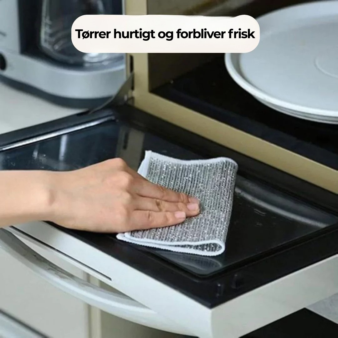 ShinySwipe Rengøringssvampe | Genanvendelige Mikrofiber Skumsvampe | Ridsefri Rengøring til Køkken og Badeværelse | Vanero