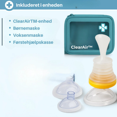 ClearAir | Betroet af Tusindvis, Dokumenteret Til at Redde Liv på få Sekunder | Vanero