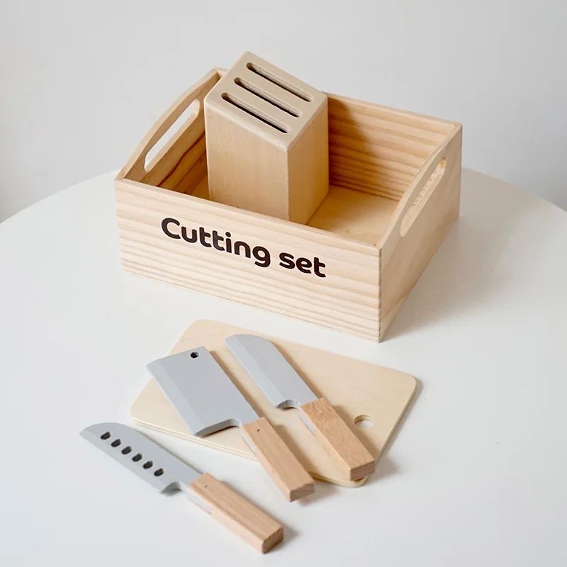 Cutting Play Set | Skæring Og Legetøj - Køkkenlegetøj | Vanero