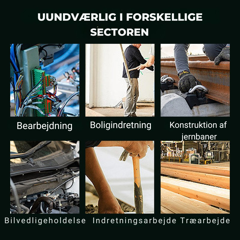 Præcisionsværktøj Stål & ABS-Plast | Kompakt Multifunktionelt Håndværktøj | Gør-Det-Selv, Hobby & Reparationsopgaver | Vanero