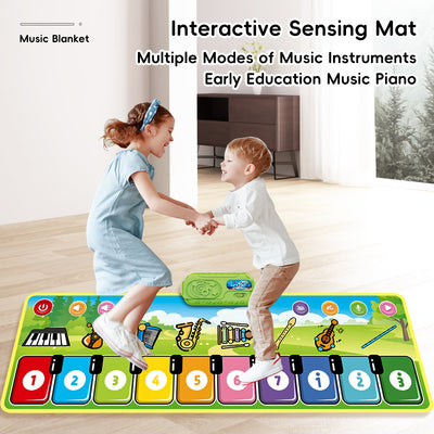 Piano Mat | Dans På Klavertangenter Musikalsk Legetøj | Vanero