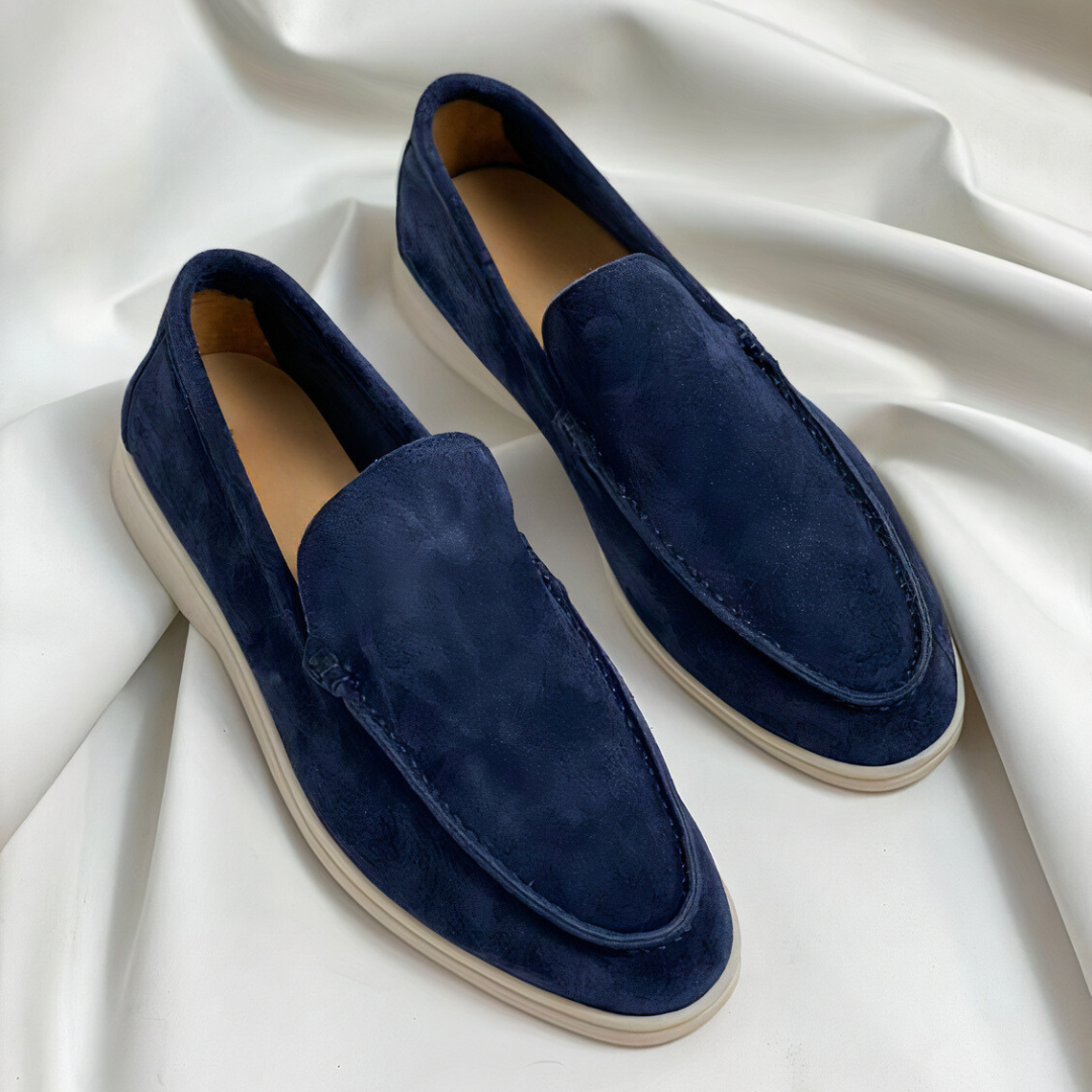 Julius | Stilfulde Slip-On Ruskindsloafers l Vanero