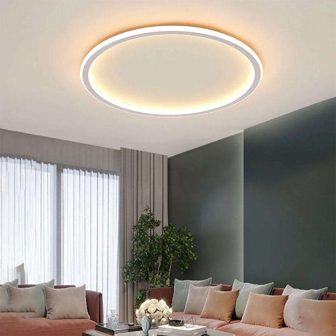 Vyron | Skandinavisk LED Loftlampe med Dæmpbart Varmt Lys | Vanero