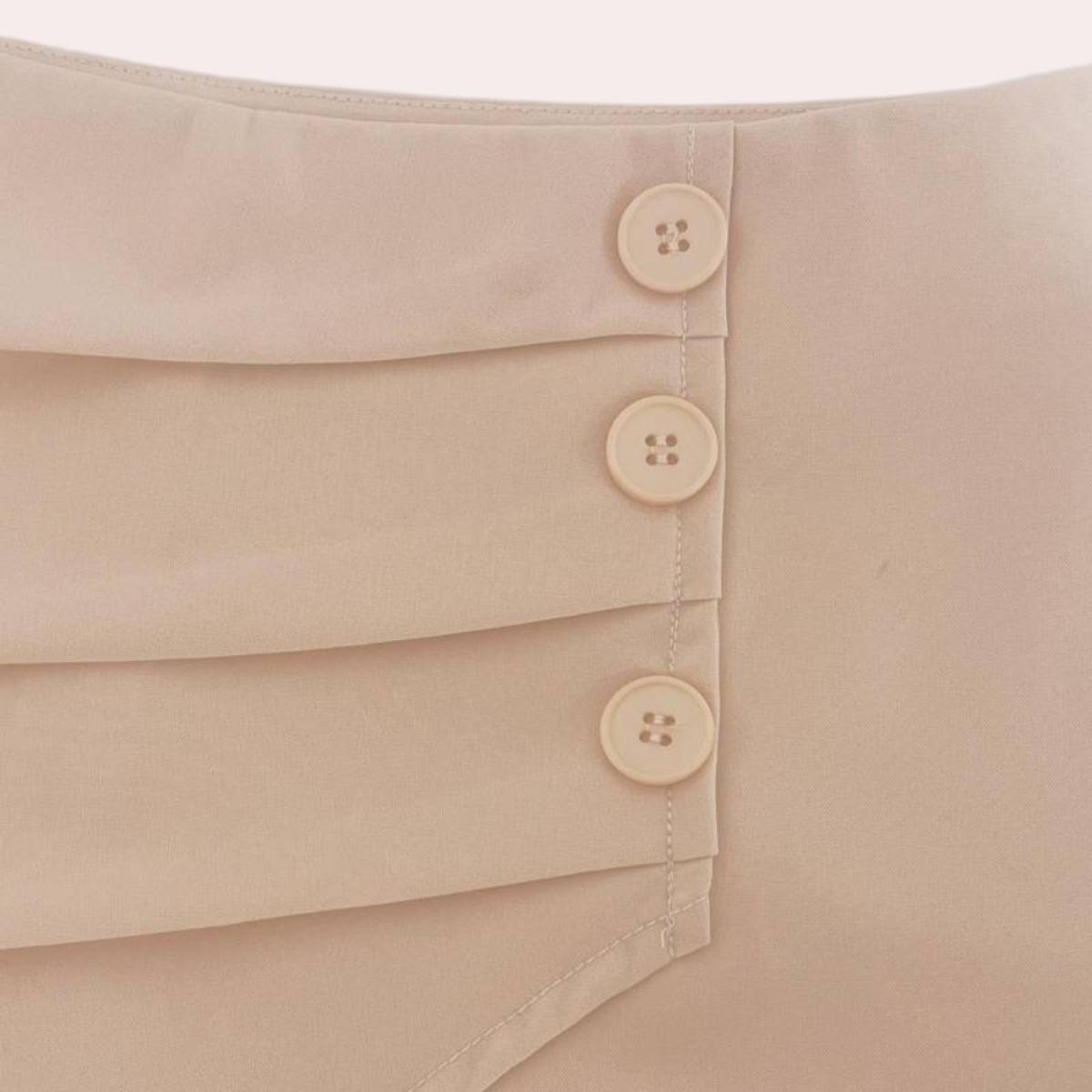 Dame Sommer Shorts I Let Materiale | Løstsiddende Shorts Med Asymmetrisk Design | Hverdagsbrug | Vanero