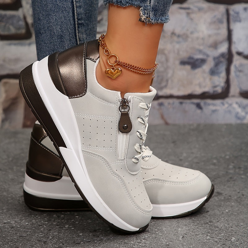 Kiara | Stilfulde Høje Sneakers l Vanero