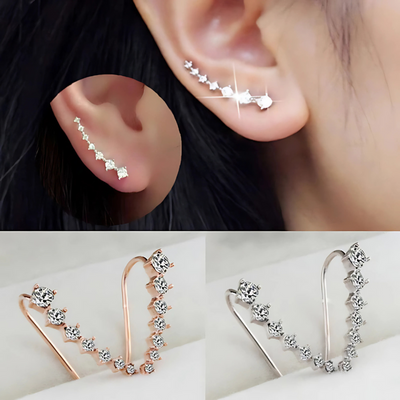 Jewelance ClipEarrings | Lange Elegante Klips Øreringe | Vanero