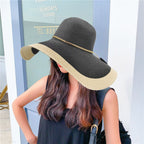 Dame Sommerhat Med Bred Skygge | Let Solhat Med UV-Beskyttende Design | Udendørs Hverdagsbrug | Vanero