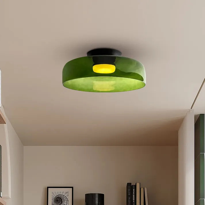 Nordisk Designer | Kreativ Personlighed Middelalderlig Glas Loftlampe | Vanero