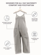 Jumpsuit med Elastisk Talje | Afslappet Pasform i Let Konstruktion | Hverdagsbrug & Fritid | Vanero