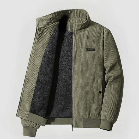 Ludo | Fleece-foran Bomberjakke l Vanero