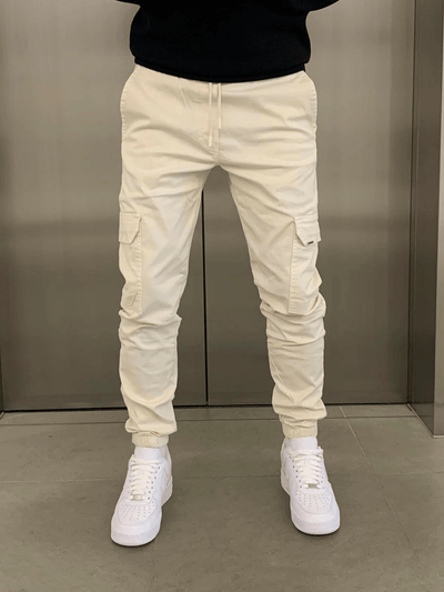 Laurent | Slim Fit Cargo Joggers l Vanero