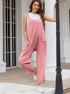 Jumpsuit med Elastisk Talje | Afslappet Pasform i Let Konstruktion | Hverdagsbrug & Fritid | Vanero