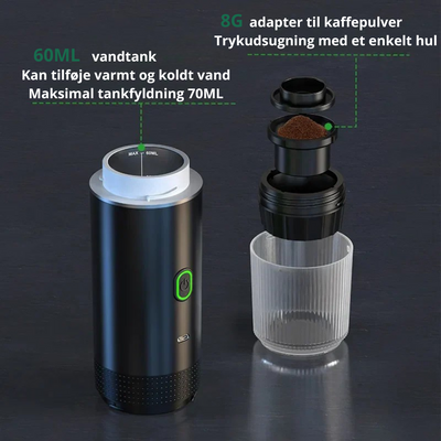 CoffeeGo | Bærbar løsning til kaffeelskere | Vanero