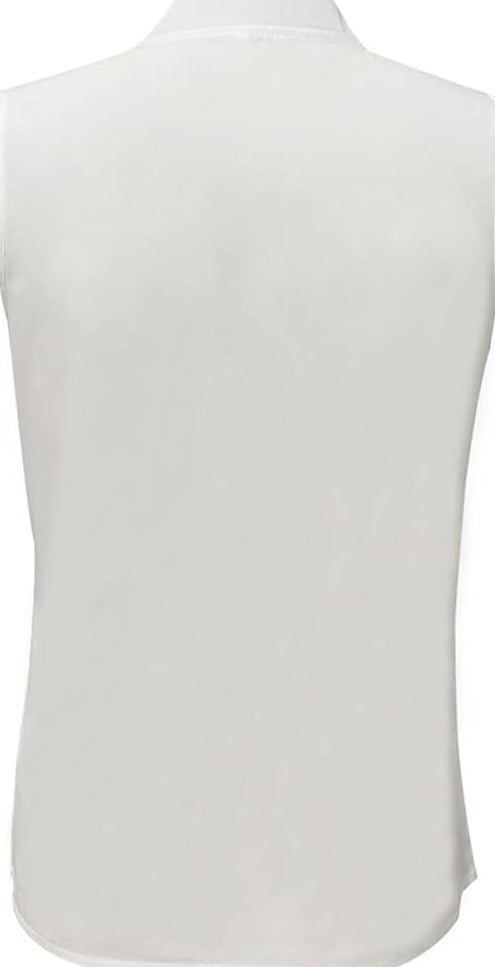 Elegant Chic l Ensfarvet top med stil l Vanero