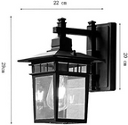 Udendørs LED Væglampe Med Vertikalt Design | IP65 Aluminium Vægarmatur | Varm Hvid Udendørs Belysning | Vanero