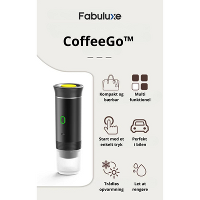 CoffeeGo | Bærbar løsning til kaffeelskere | Vanero