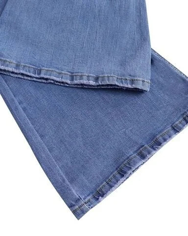 Kerryl | Bootcut-jeans med høj talje l Vanero