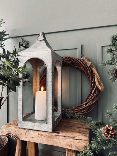 Lanterne i Zink | 54 cm | Vanero