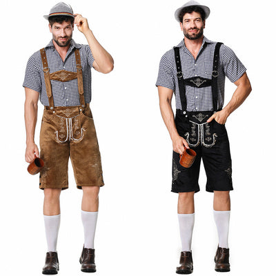 Herren Oktoberfest Kostume | Traditionelt Outfit Sæt | Vanero