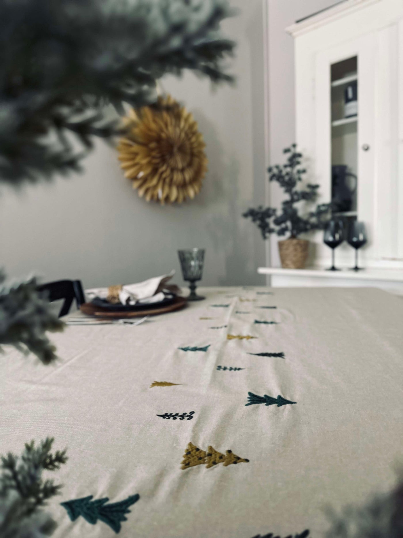 Juledug Bomuld | 140x270 | Vanero