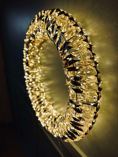 Krans med Mikro LED Lys | 38cm | Vanero