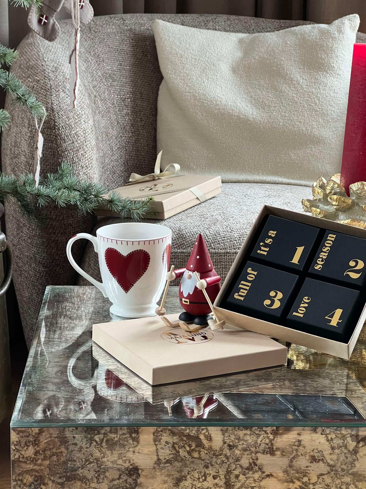 Smykke Adventskalender | Sølvbelagt | Vanero