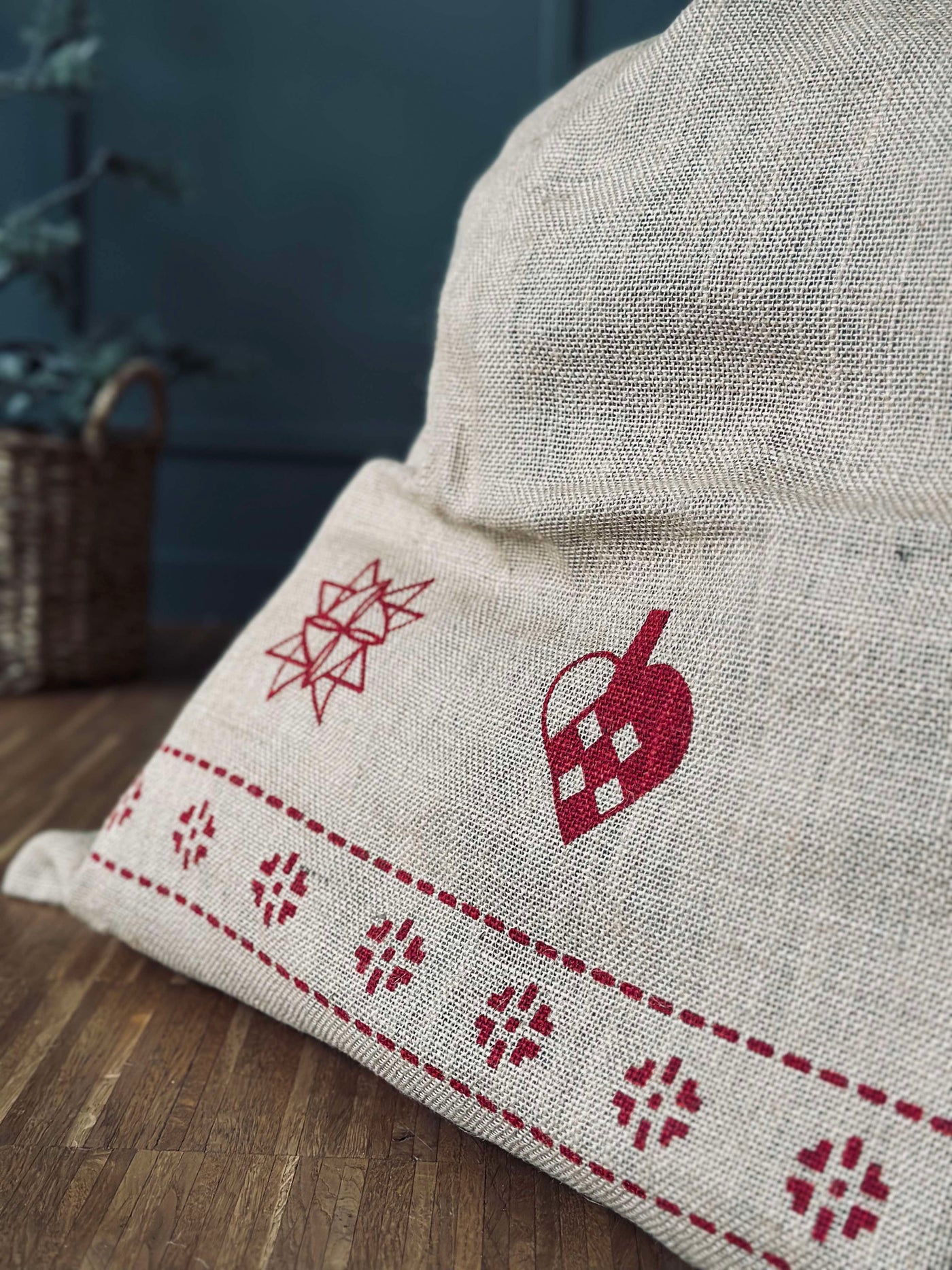 Julesæk | Rød Jul | Vanero