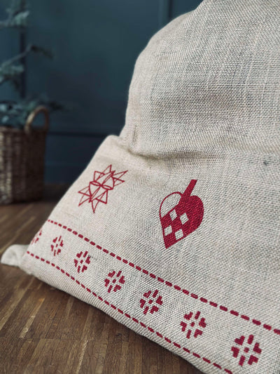 Julesæk | Rød Jul | Vanero