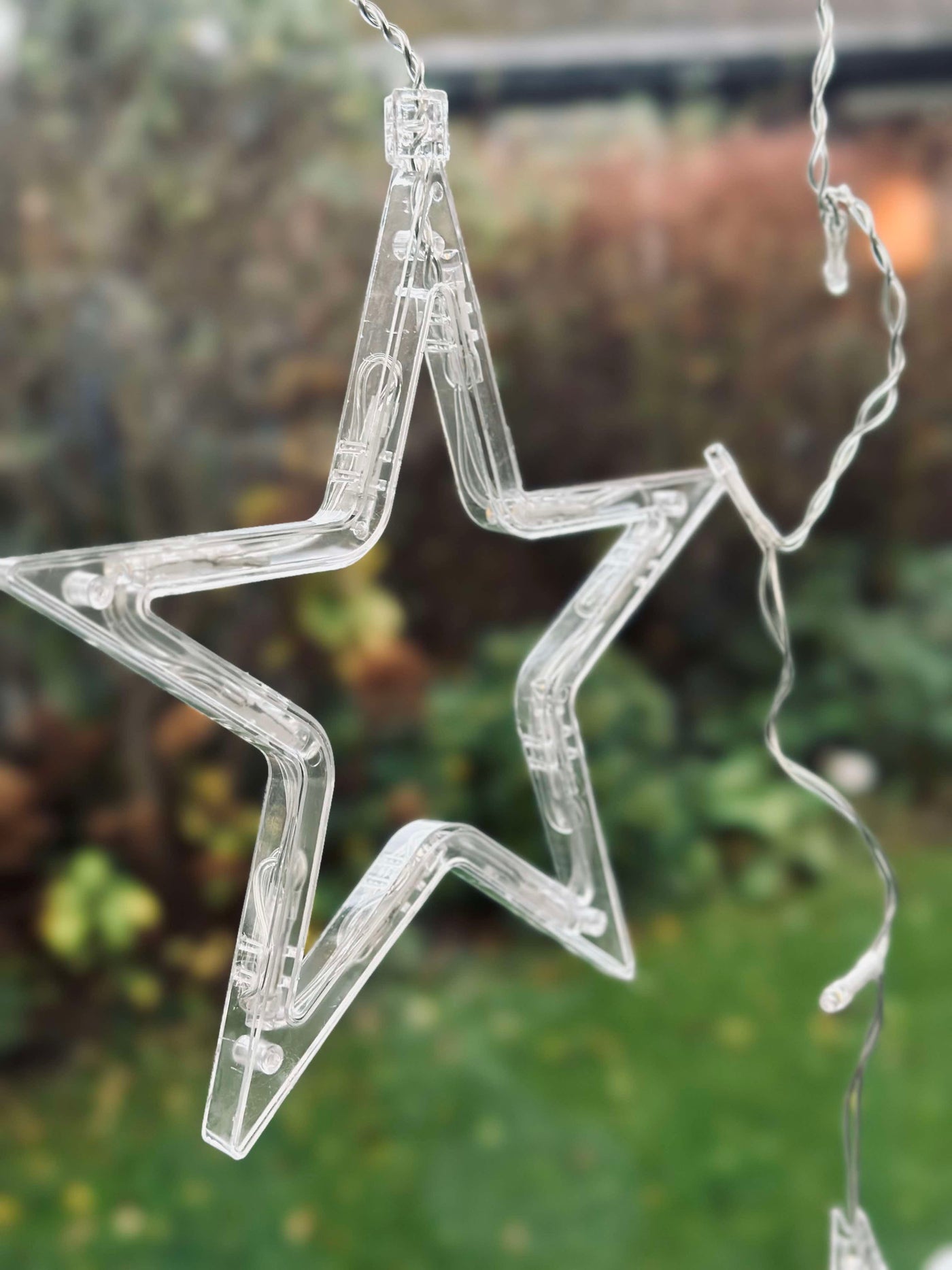 Lyskæde med 12 Stjerner | Godkendt til Inde / Ude | Vanero