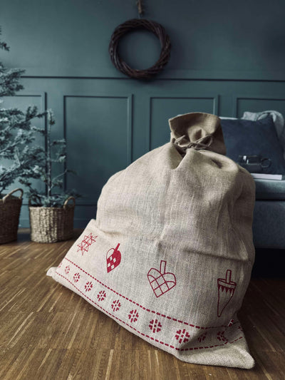 Julesæk | Rød Jul | Vanero