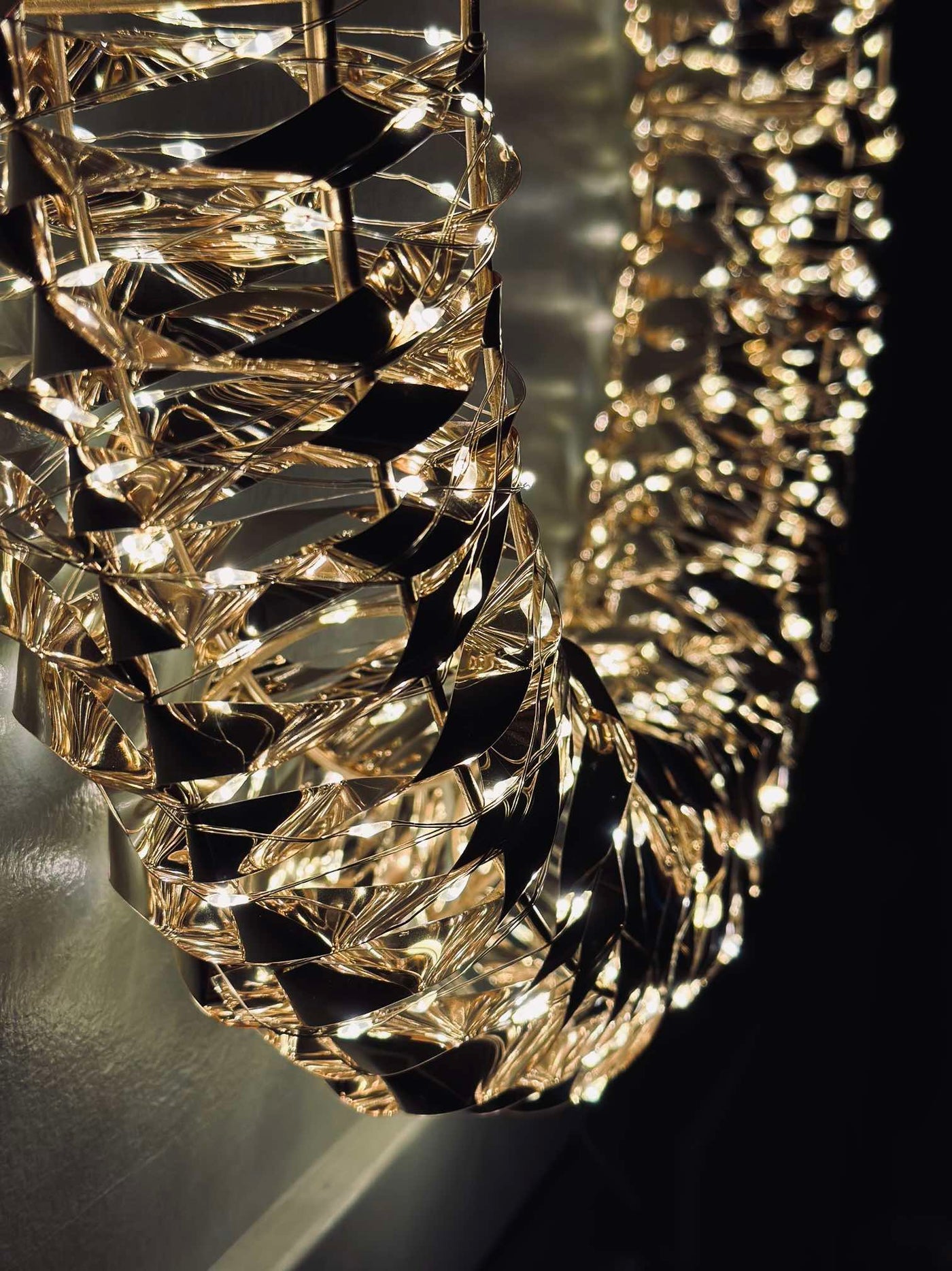 Krans med Mikro LED Lys | 38cm | Vanero