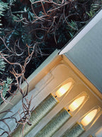 LED Juletræslys | 10 Stk med Fjernbetjening | Timerfunktion  Juledekoration | Vanero