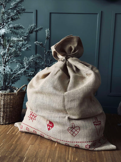 Julesæk | Rød Jul | Vanero