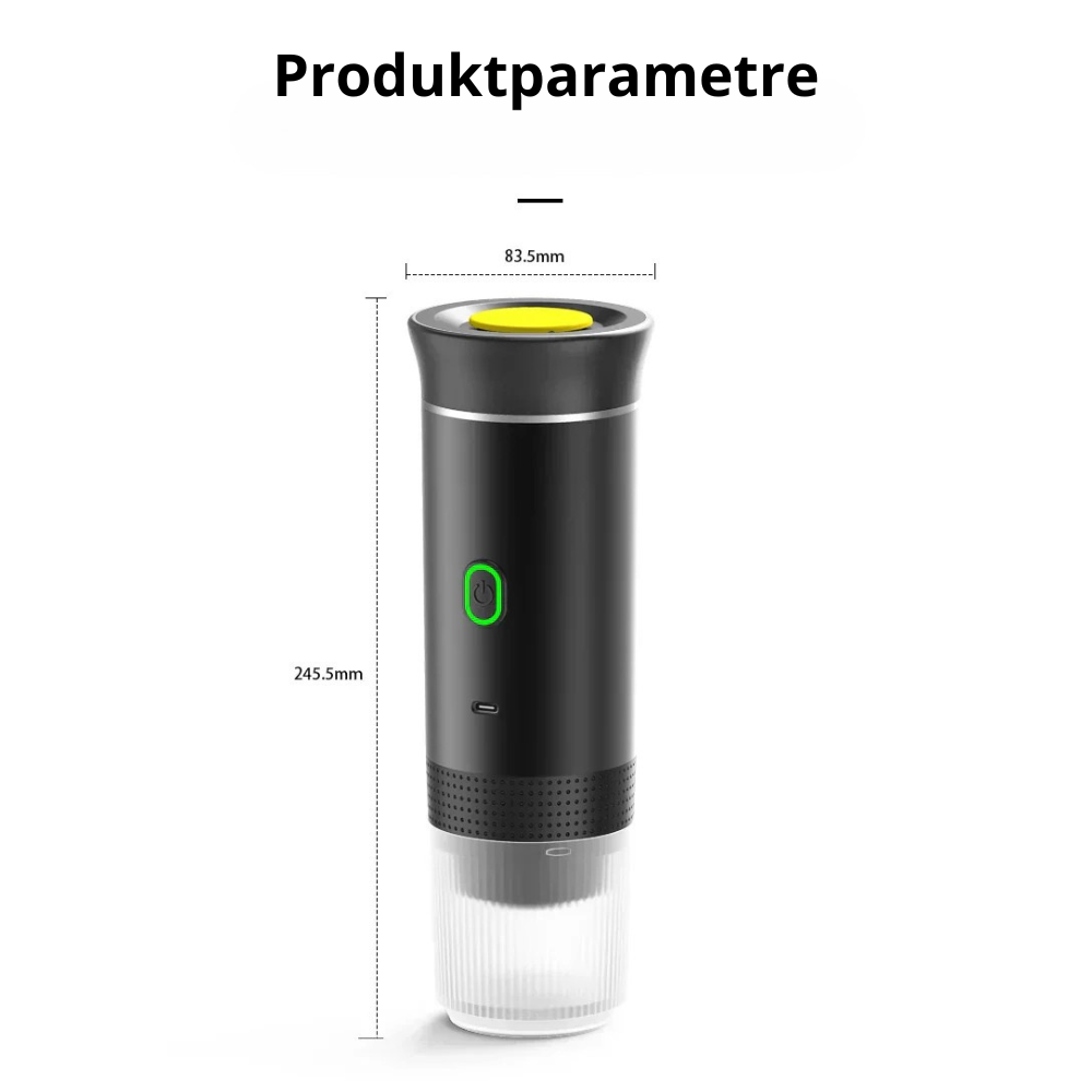 CoffeeGo | Bærbar løsning til kaffeelskere | Vanero