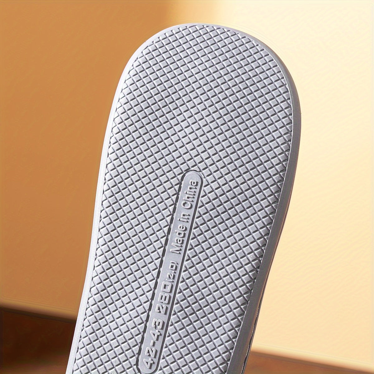 Unisex Hjemmesko Plysmateriale | Memory Foam Indendørs Fodtøj | Skridsikker Sål Til Hjemmebrug & Afslapning | Vanero