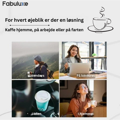 CoffeeGo | Bærbar løsning til kaffeelskere | Vanero