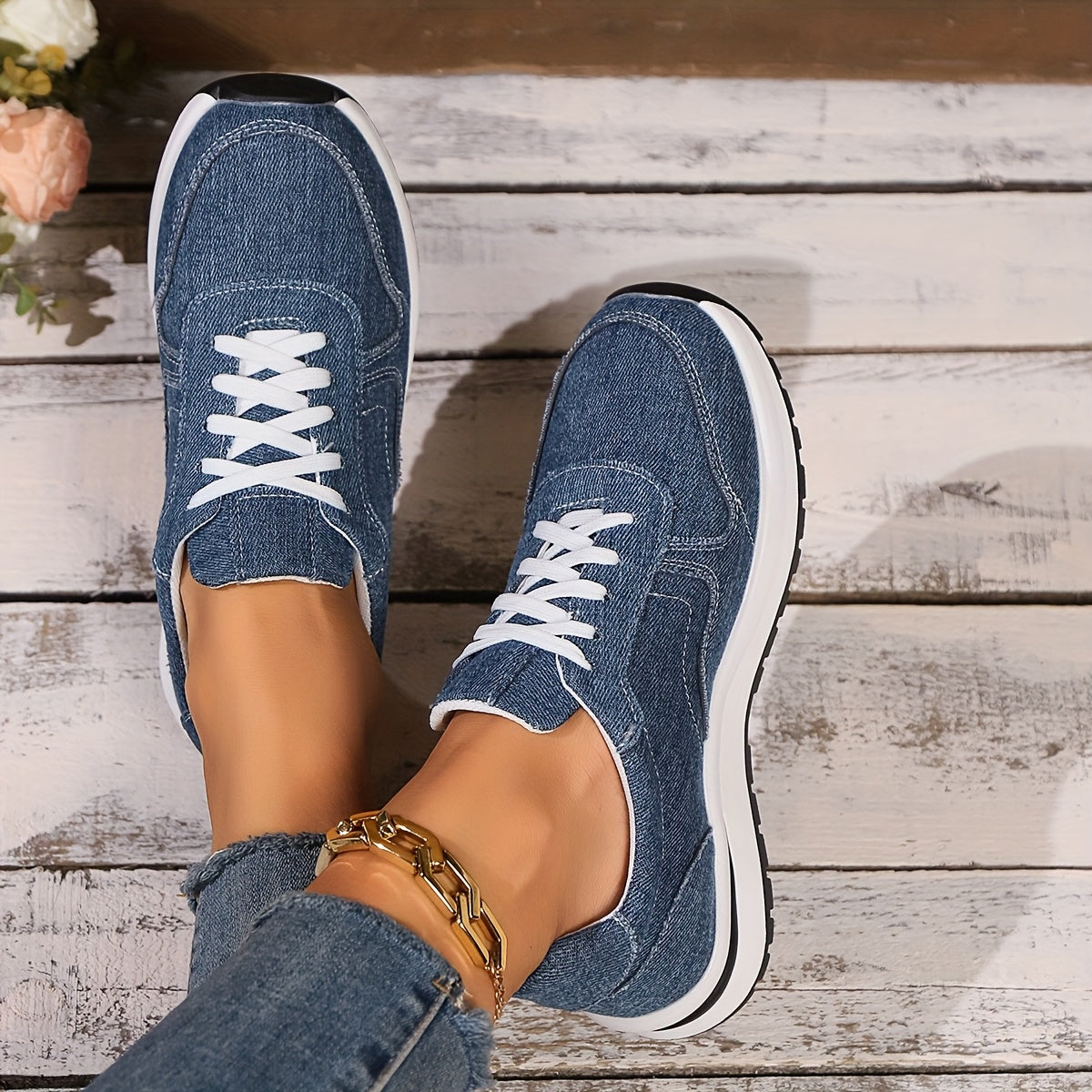Sofie | Ortopædiske Sneakers med Ekstra Løft l Vanero