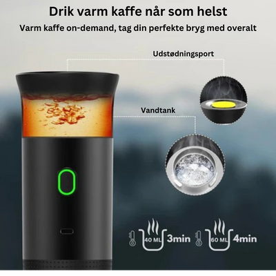CoffeeGo | Bærbar løsning til kaffeelskere | Vanero